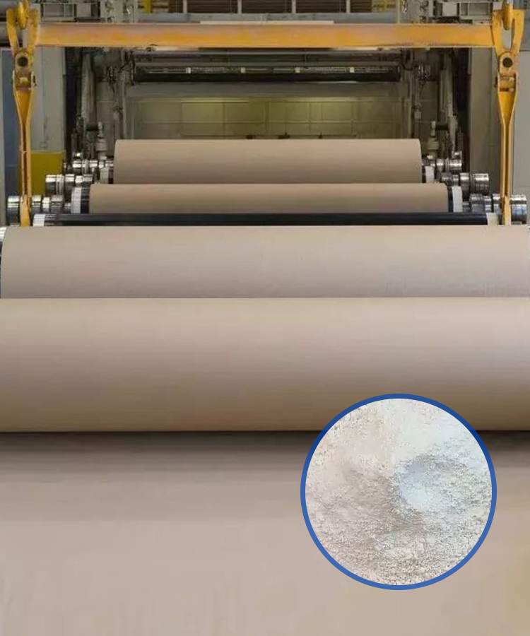 カオリンの紙製造